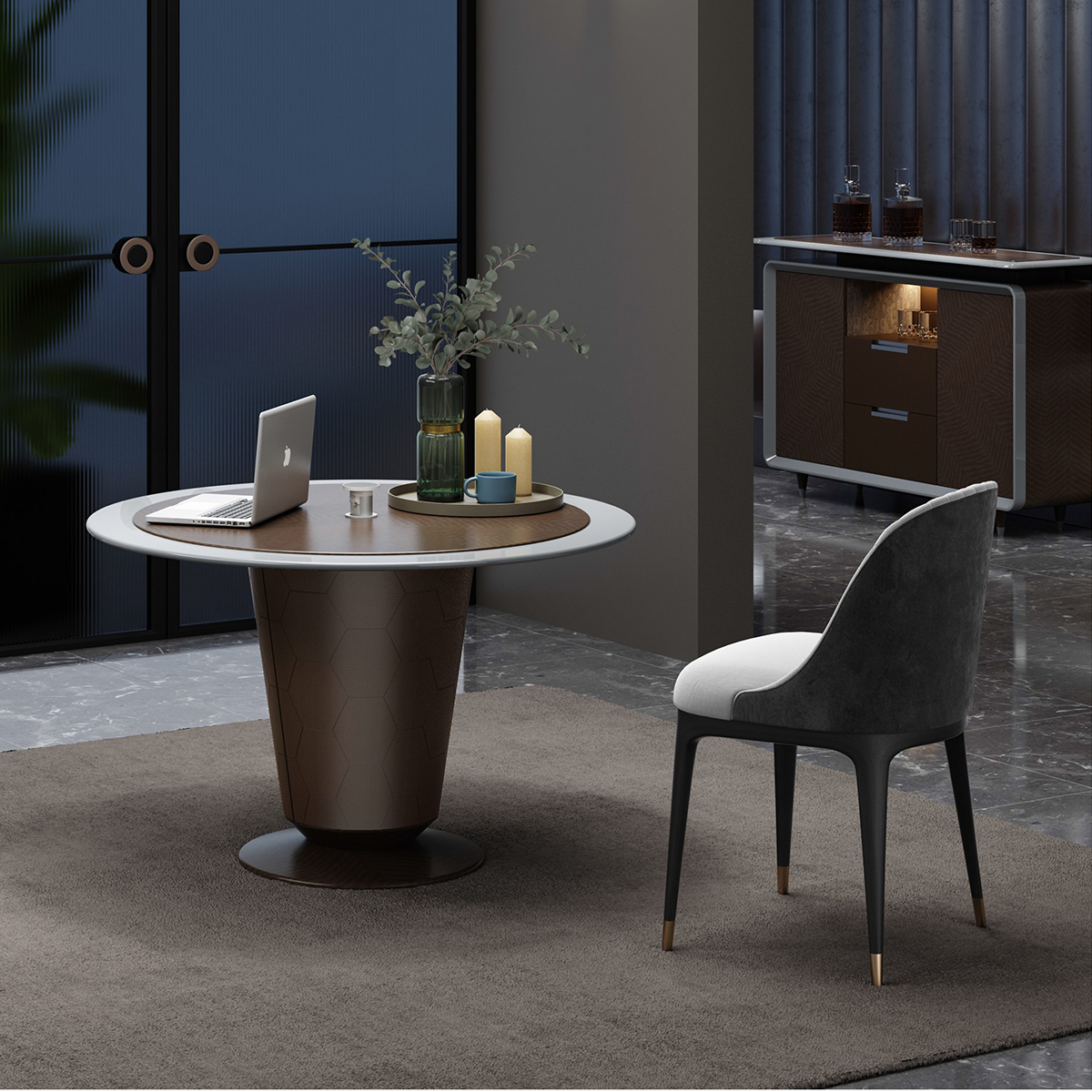 Office Tech And Management - High End Elegant High Tech Solid