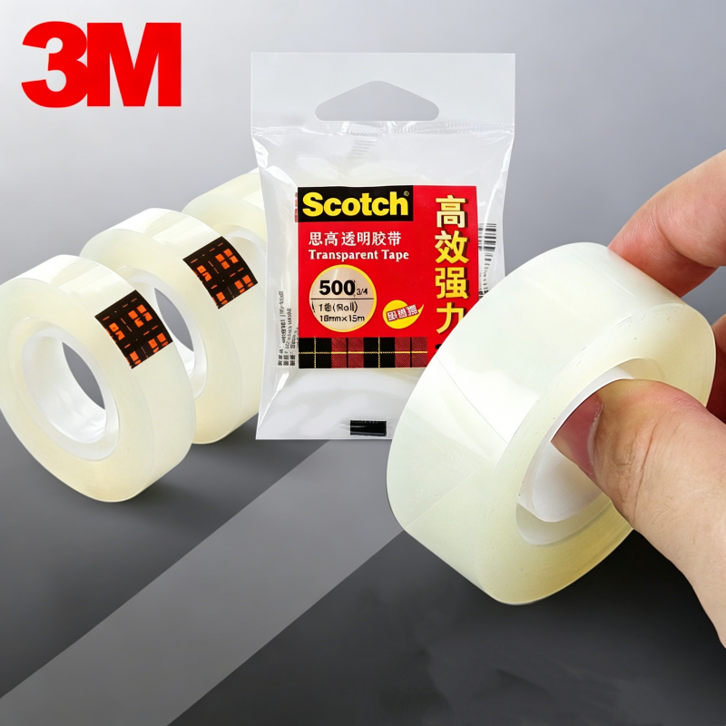 Office Technologies - 3M Scotch 500 Transparent Adhesive Tape