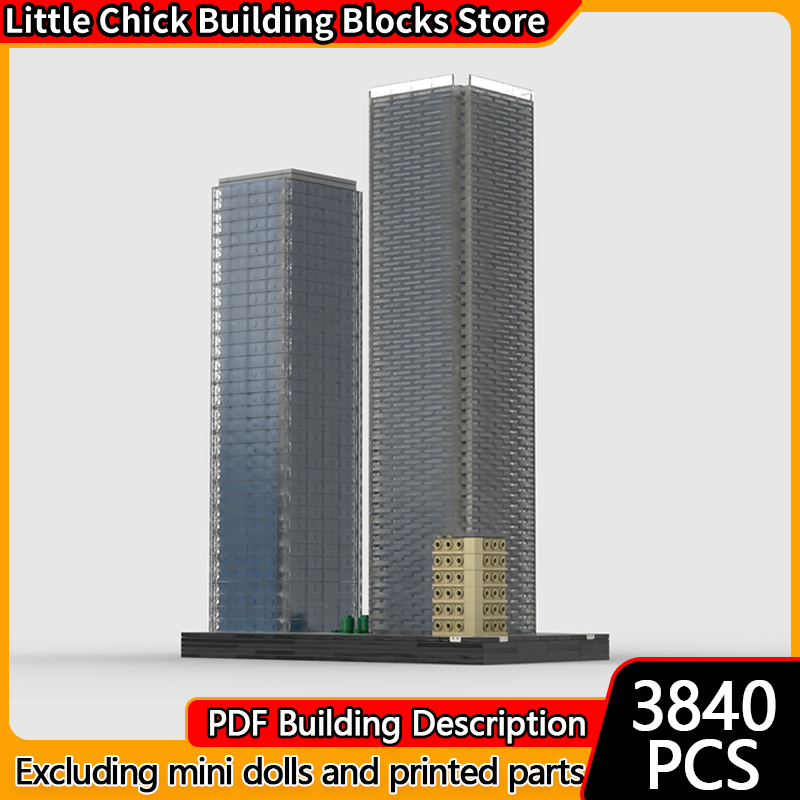Office Technologies - City Street View Model MOC Building