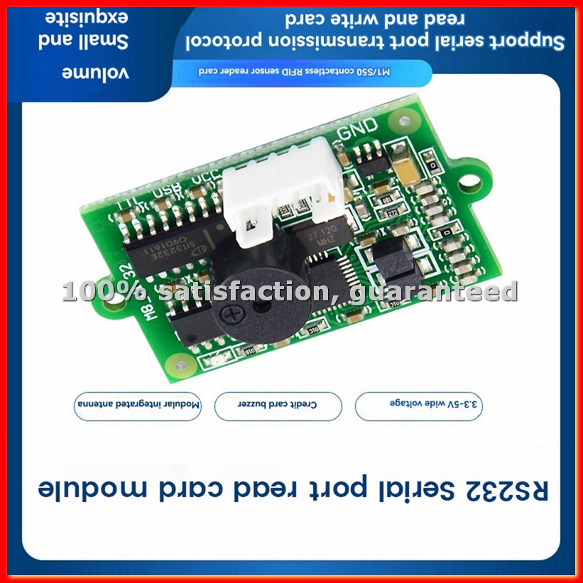 Smart Card Reader - RS232 RFID Reader Module IC Card