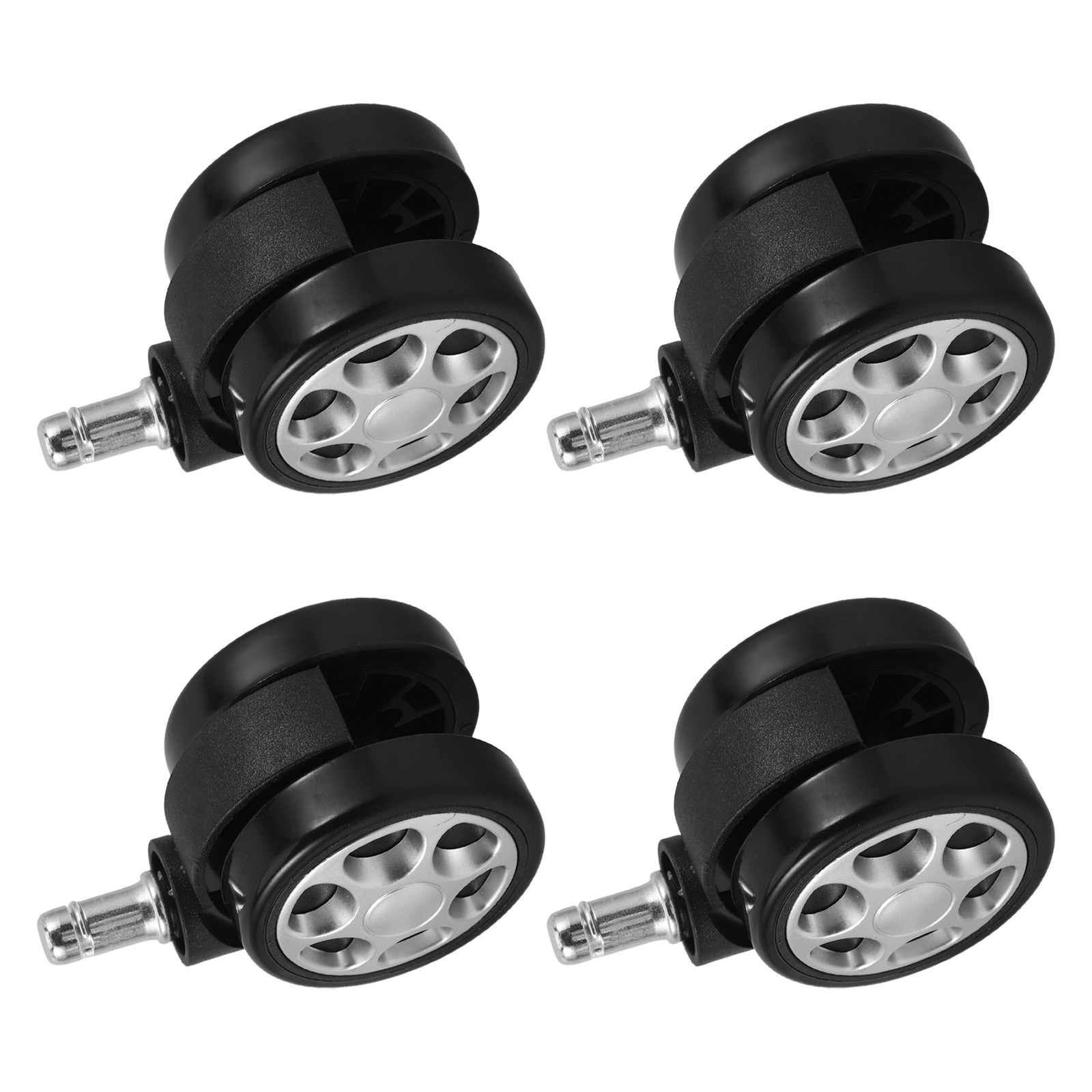 4Pcs 2.5inch Plastic Office Ch - Office Technologies ulasan dan harga