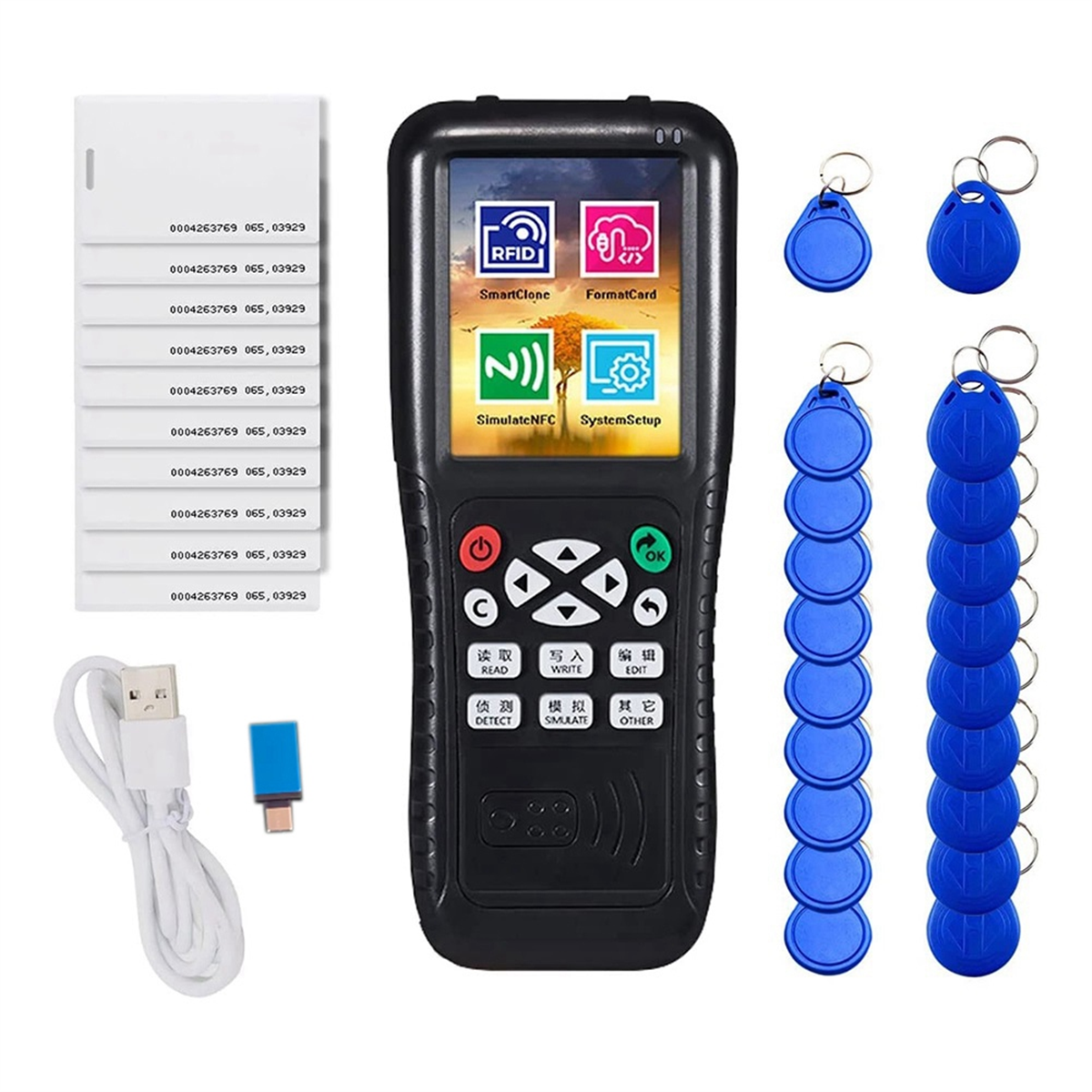 A06K NFC RFID Card Copier Read - Smart Card Reader ulasan dan harga