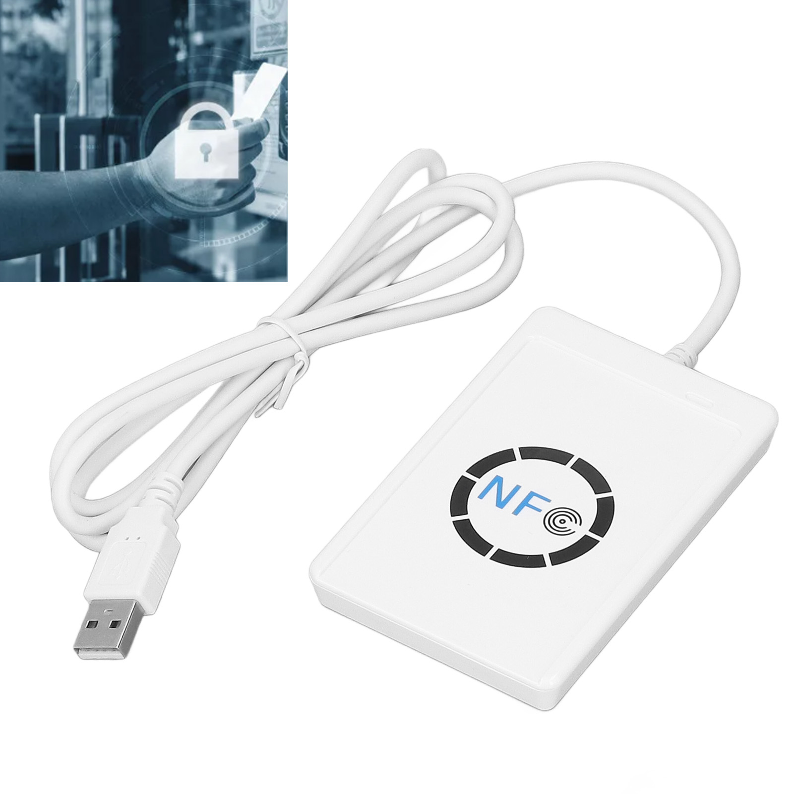 USB NFC Smart IC Card Reader W - Smart Card Reader ulasan dan harga