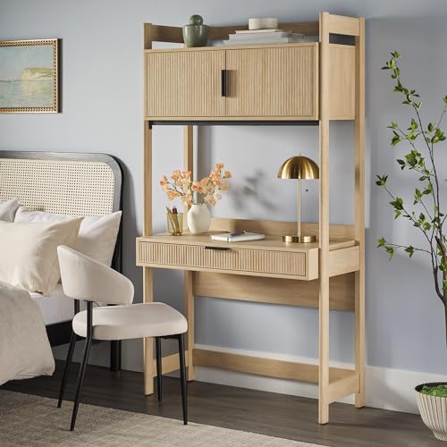 Coastal Oak Modern Transitiona - Office Tech And Management ulasan dan harga