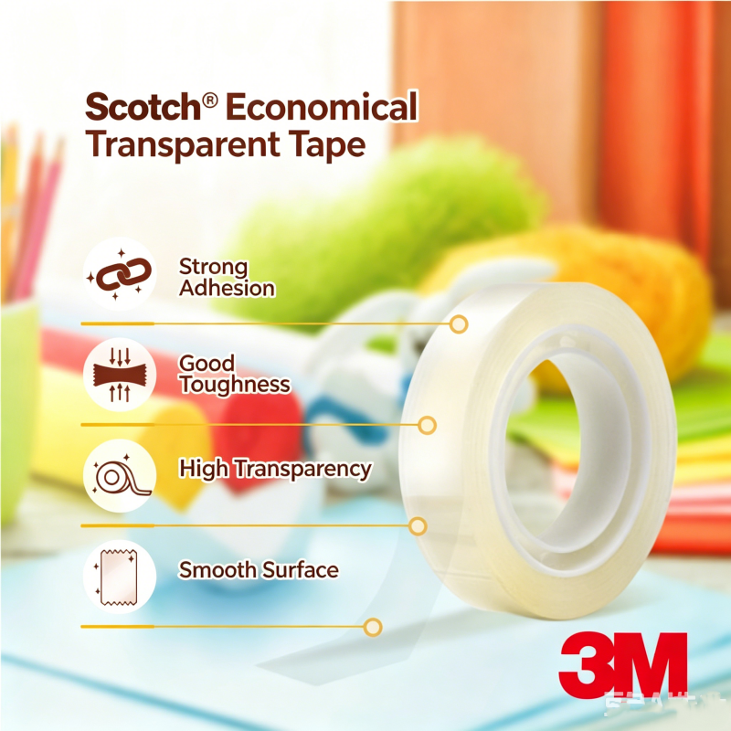 3M Scotch 500 Transparent Adhe - Office Technologies ulasan dan harga