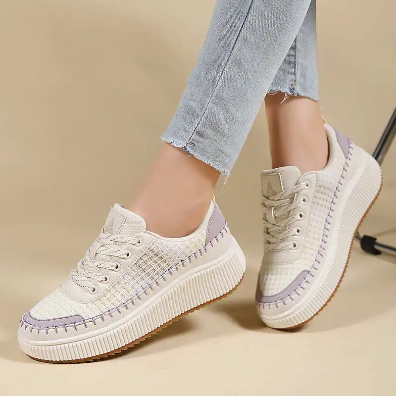 Brown Shoes Woman Flats Autumn - Tech Office Wear Women ulasan dan harga