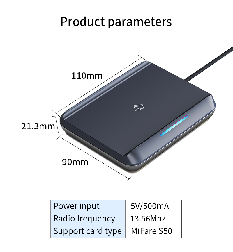 E5SN USB RFID M1 S50 Card Enco - Smart Card Reader ulasan dan harga
