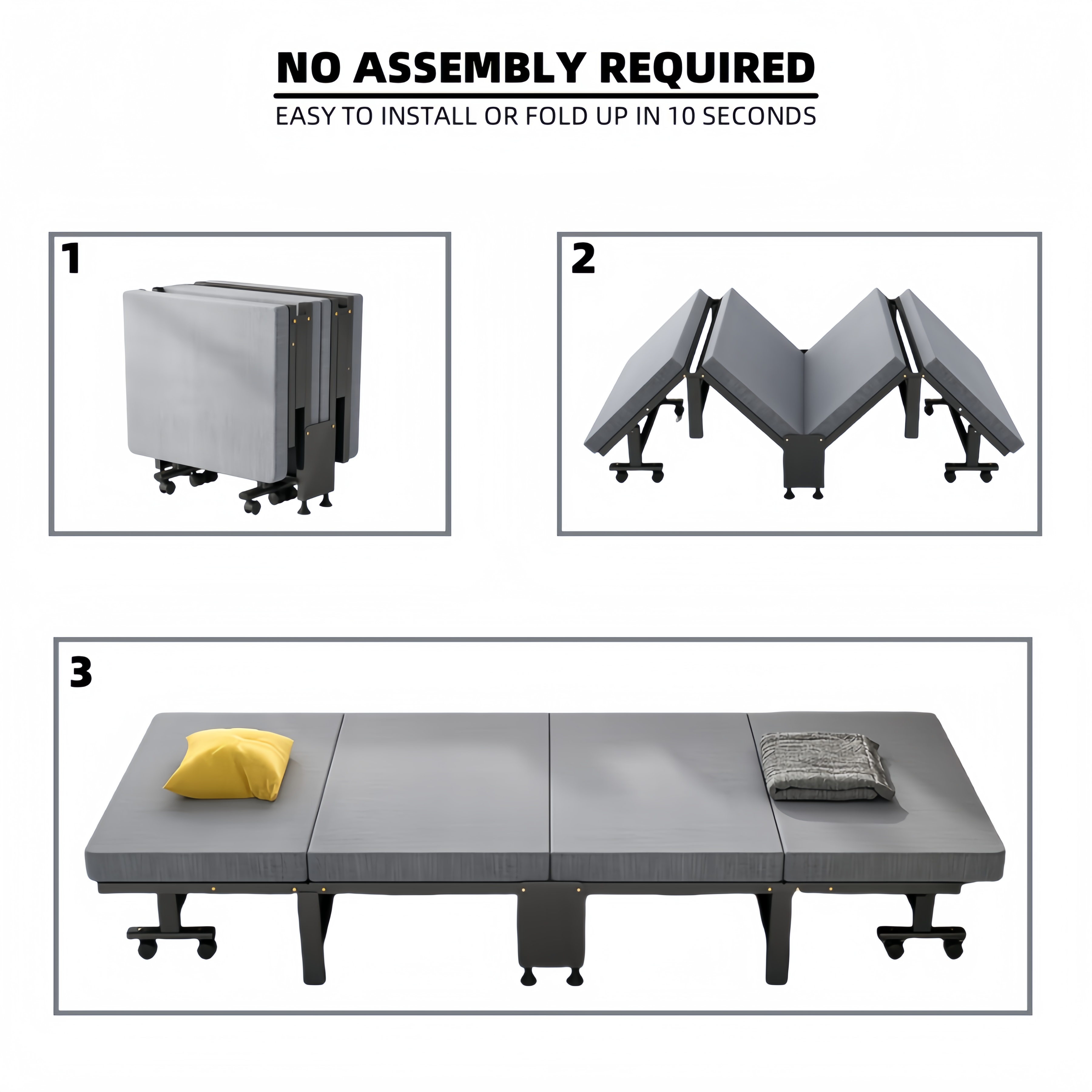 1 Dust Cover for a Folding Bed - Office Tech And Space ulasan dan harga