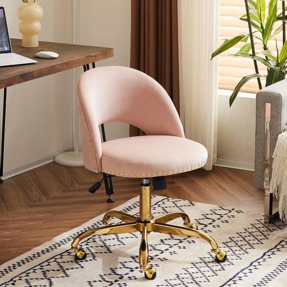 Modern Velvet Small Office Cha - Office Tech And Space ulasan dan harga