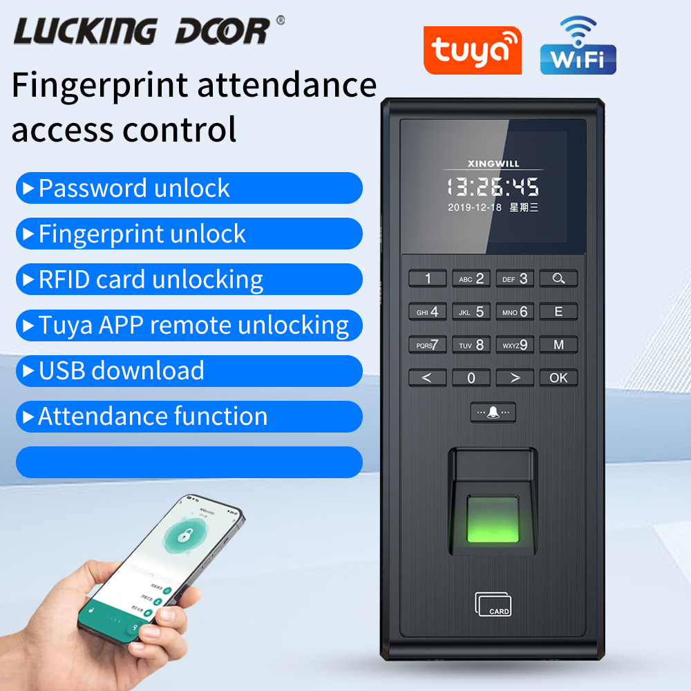 Tuya Smart Biometric Fingerpri - Smart Card Reader ulasan dan harga