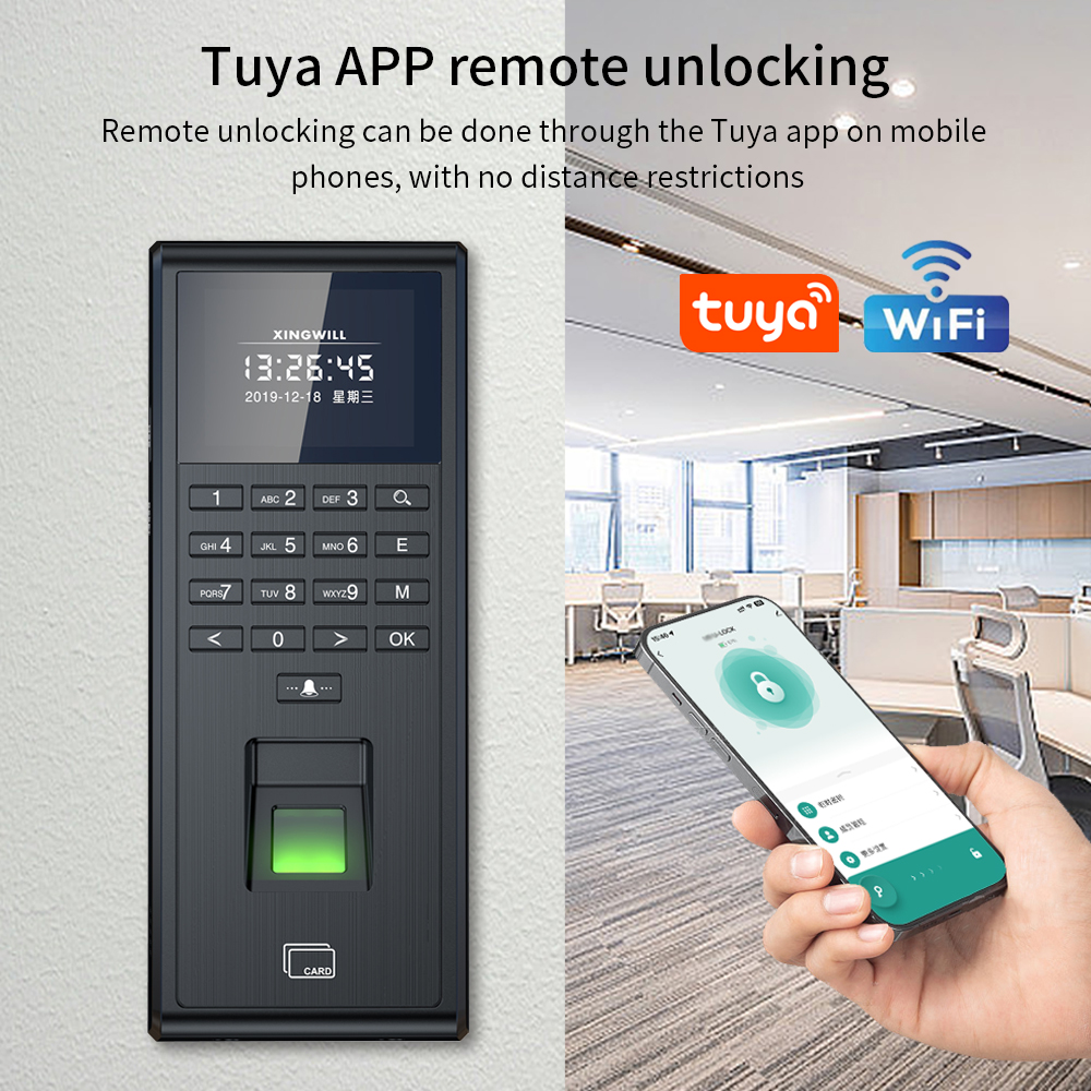 Tuya Smart Biometric Fingerpri - Smart Card Reader ulasan dan harga
