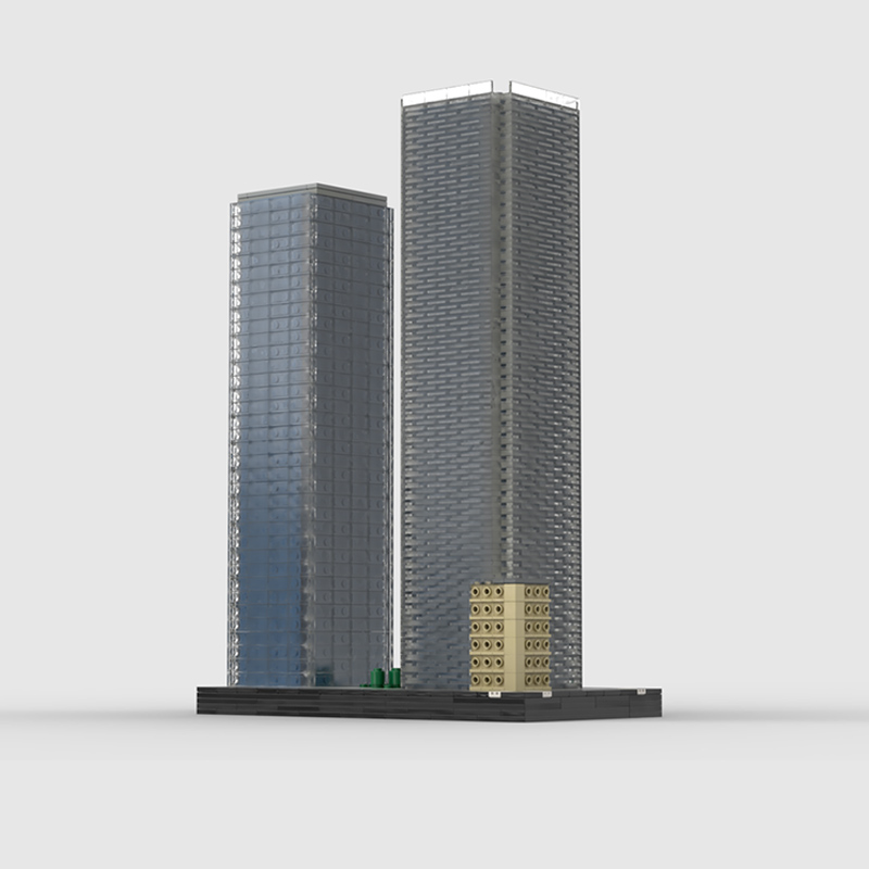 City Street View Model MOC Bui - Office Technologies ulasan dan harga