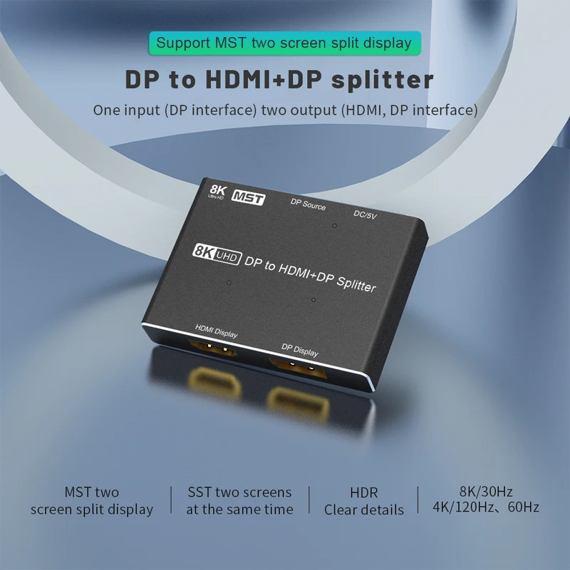 8K MST Displayport to HDMI Spl - Hdmi Matrix Switch ulasan dan harga
